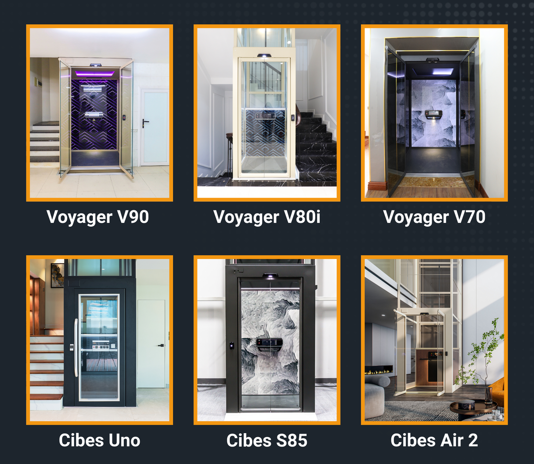 Các dòng thang tích hợp IoT của Cibes